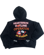 CROPPED HEARTBREAK HOTLINE SWEATER